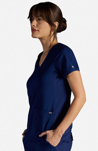 Women's Vivian V-Neck Scrub Top