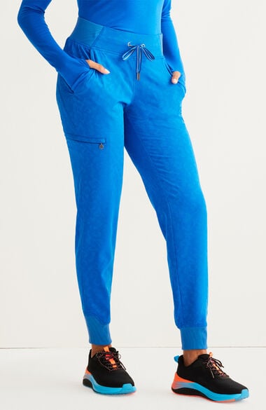 Women's Scrub Set: Jayden Round Neck Top & Trinity Jogger Pant